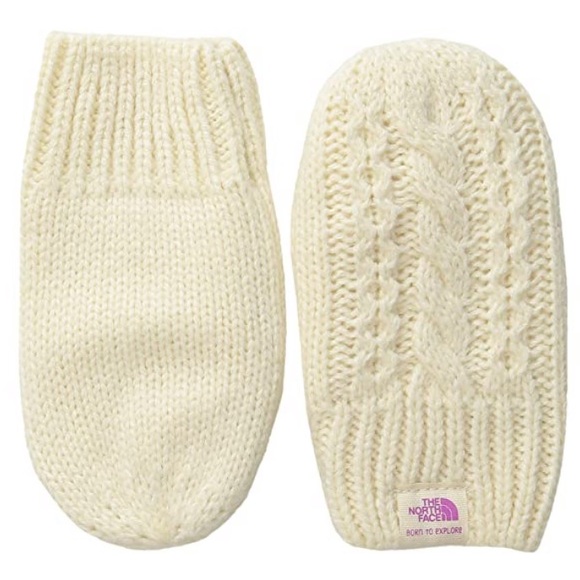 The north face baby  cable minna mitt - Picture 8 of 8